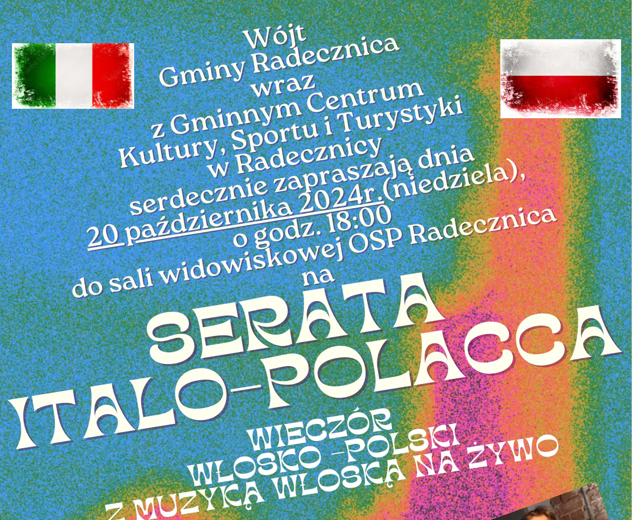 WIECZÓR WŁOSKO – POLSKI – 20.10.2024 R. REMIZA OSP W RADECZNICY