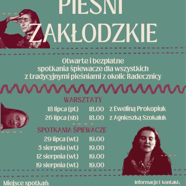 Zapraszamy do udziału w warsztatach i spotkaniach śpiewaczych